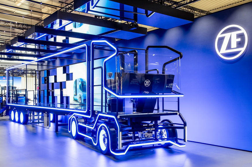 IAA TRANSPORTATION 2024: ZF FURTHER EXPANDS ITS POSITION AS A PACESETTER OF THE COMMERCIAL VEHICLE INDUSTRY